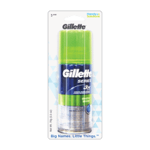 Gillette Series Shaving Gel 2.5oz Carded